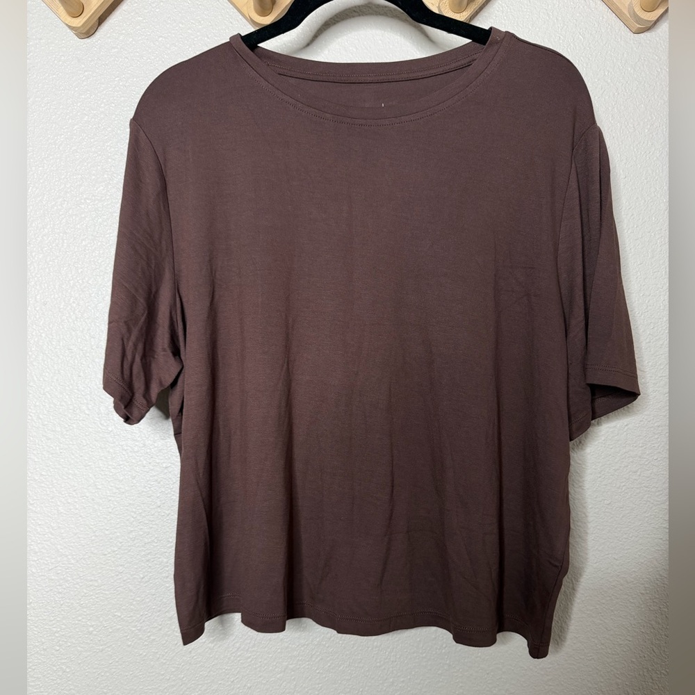 Nuuds Brown Top Sz M